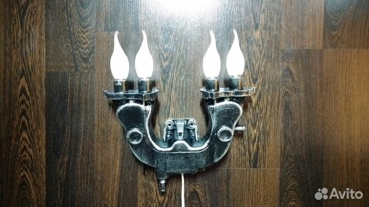 Светильник лофт (loft) или стимпанк (steampunk)