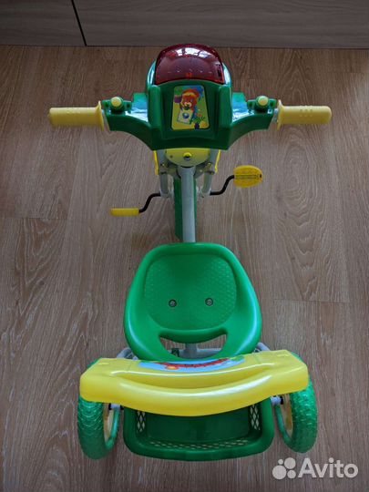 Новый, музыкальный велосипед