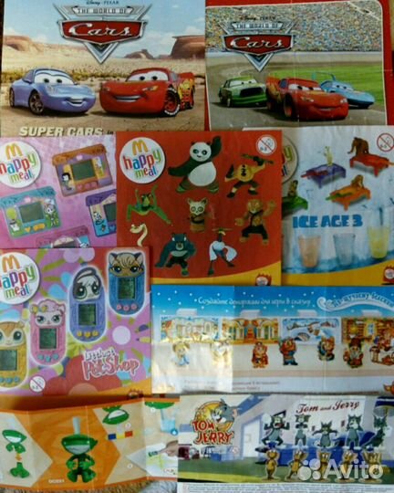 Коллекции вкладышей