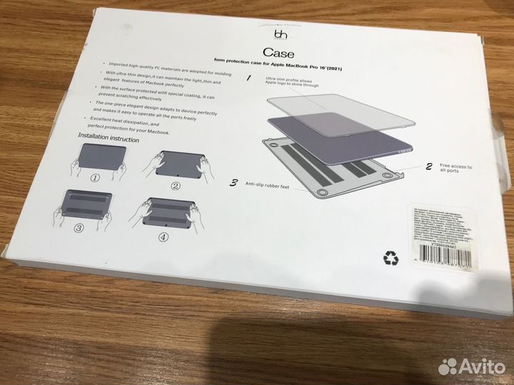 Кейс для MacBook Barn&Hollis MacBook Pro 16