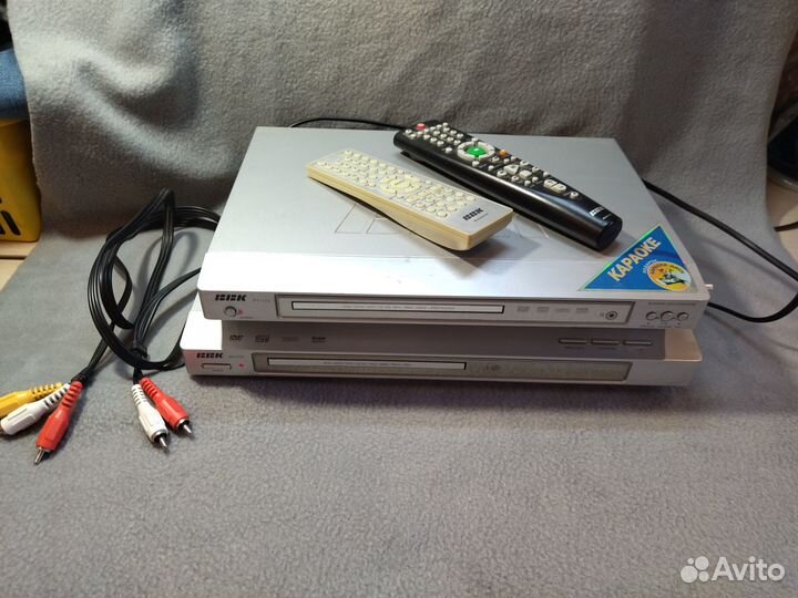 Два DVD плеера BBK рабочие