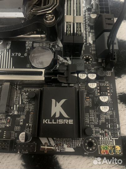 Материнская плата с процессором и памятью + SSD