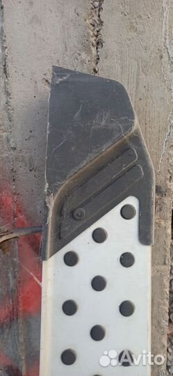 Подножки пороги на lexus rx