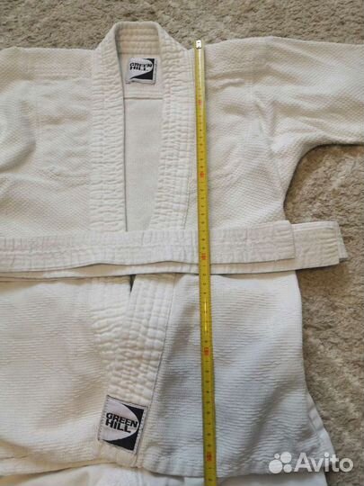 Кимоно на 4-5 лет с белым поясом