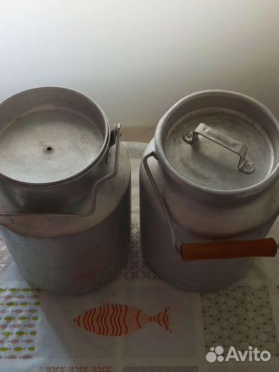 Бидон алюминиевый СССР 10 литров