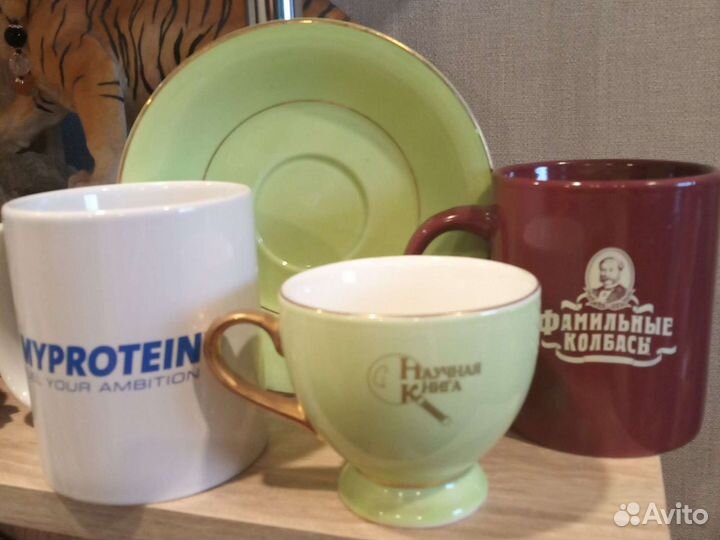 Кружка с логотипом коллекционная