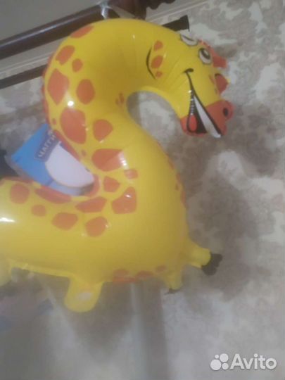 Шарик двоечка в виде жирафа