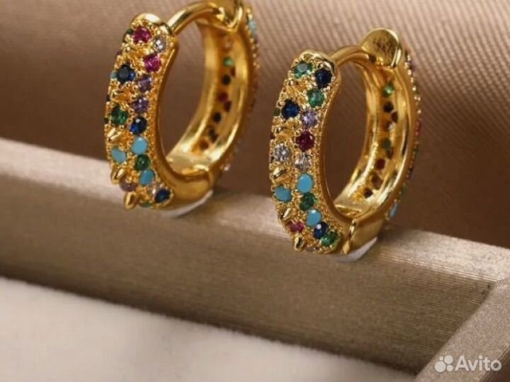 Серьги - кольца