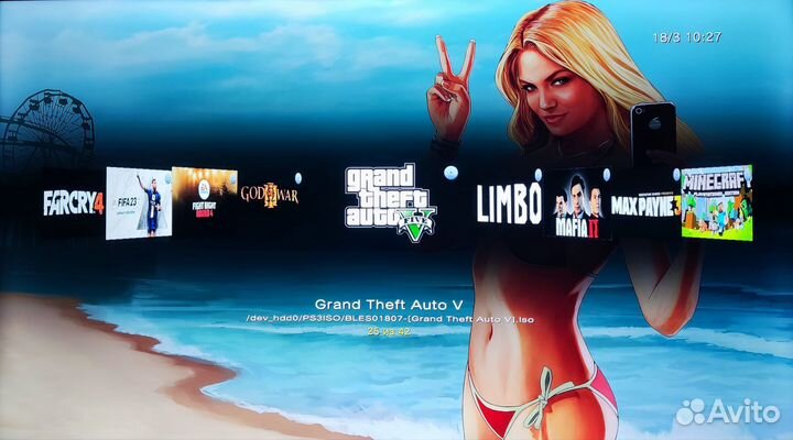 Sony PS3 SuperSlim 500gb/Прошита-HEN/45 Игр