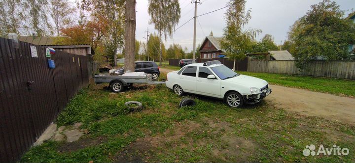 Доставка на прицепе