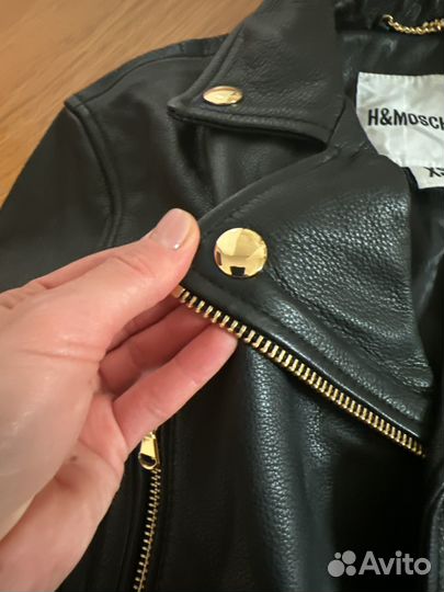 Куртка косуха moschino hm оригинал xs