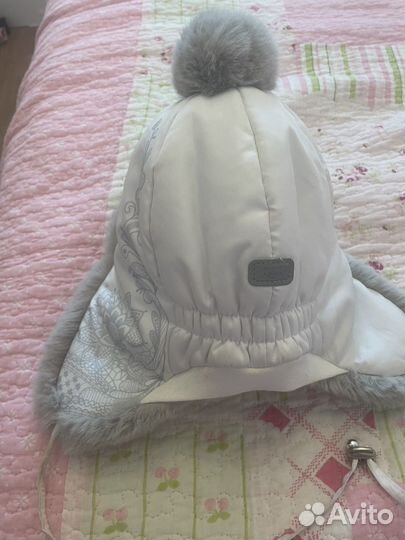 Шапка зимняя для девочки 48 50