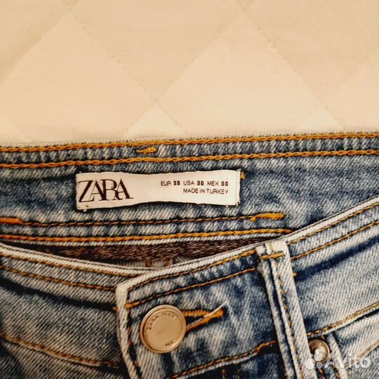 Джинсы zara мужские