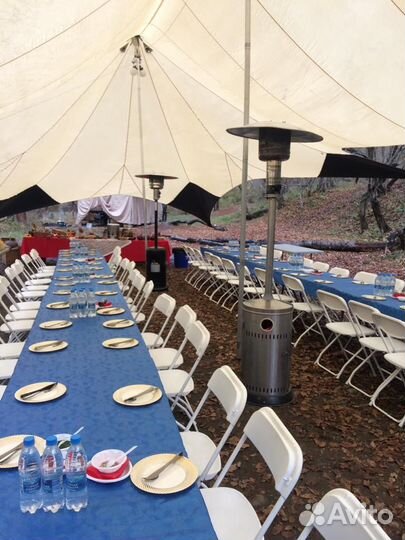 Аренда уличных газ.обогревателей Грибок,Пирамида