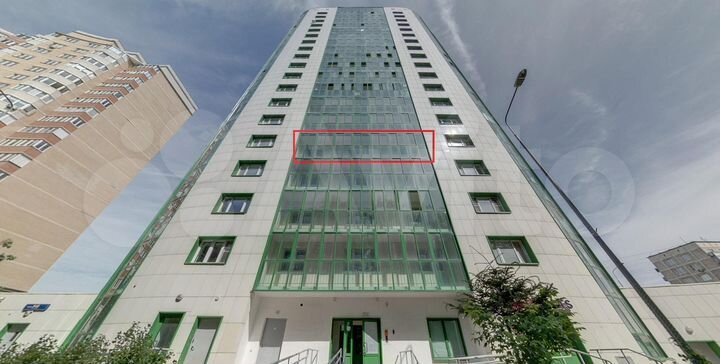 2-к. квартира, 56,1 м², 5/19 эт.