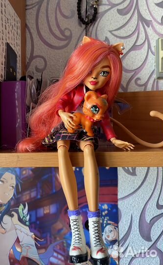 Кукла Monster high g3 Торайлей Страйп базовая