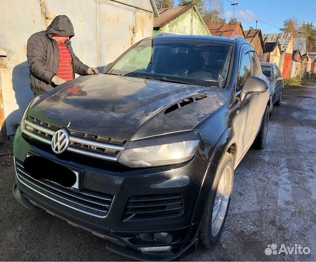 Капот hamann style Volkswagen Touareg NF