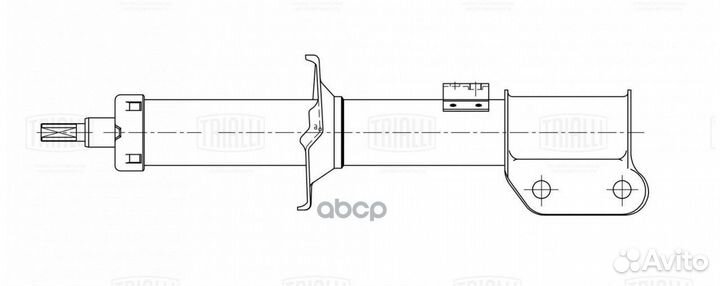 Амортизатор подвески AG30051 Trialli