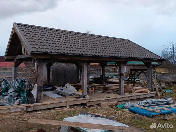 Крыша кровельные работы строительство