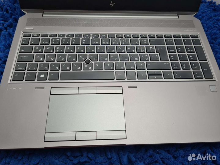 Ноутбук HP ZBook 15 G5 i7H 16Gb 256Gb Quadro P2000