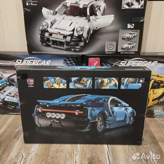 Конструктор Leier 50017 Technician Bugatti