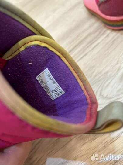 Сапоги для девочки crocs c7 демисезонные