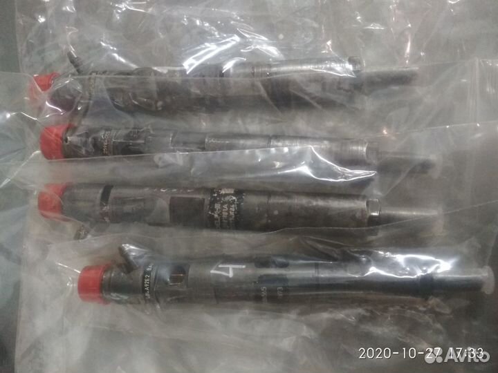 Форсунки ejbr01801A renault К9К