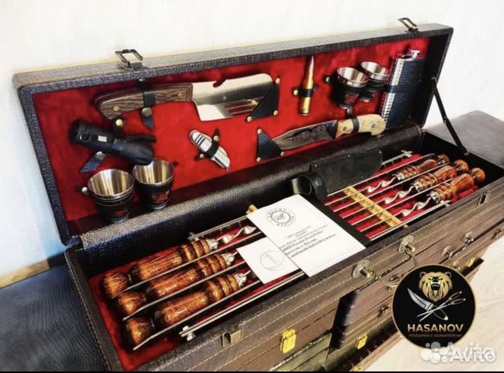 Подарочный шашлычный набор