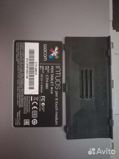 Графический планшет wacom intuos pen & touch M