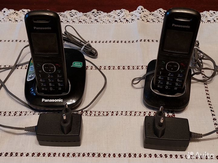 Стационарный телефон panasonic,рабочий