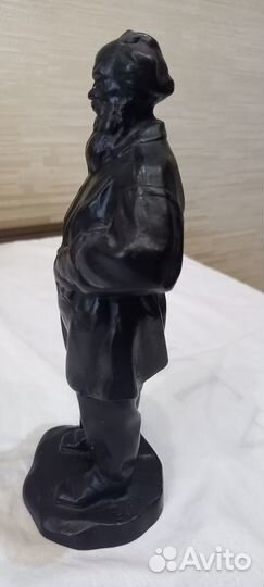Статуэтка Лев Толстой чугун литье Куса Касли СССР