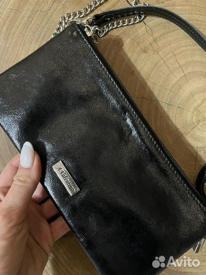 Клатч натуральная кожа