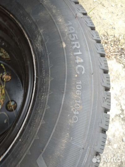 Шина 195r14c новая