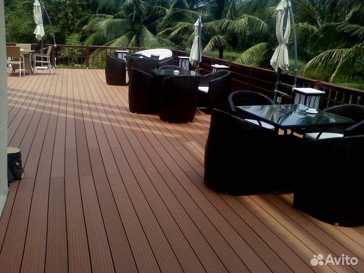 Террасная доска хвоя категории ав