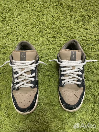 Кроссовки nike sb dunk travis scott