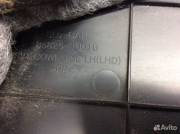 Накладка на порог внутренняя передняя левая Kia