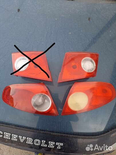 Фонари лачетти хечбек