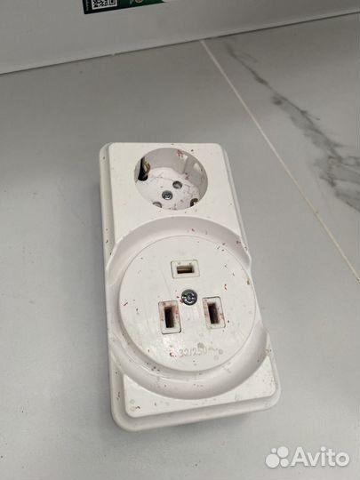 Розетка для электроплиты с вилкой