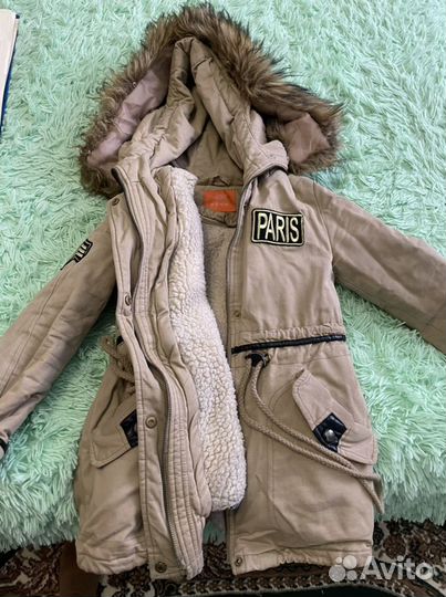 Парка для девочки 140