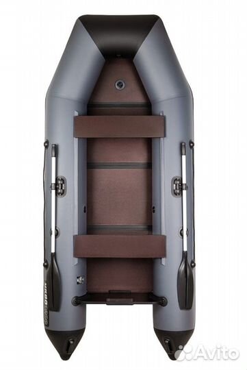 Аква-2900 скк графит-черный слань-книжка киль