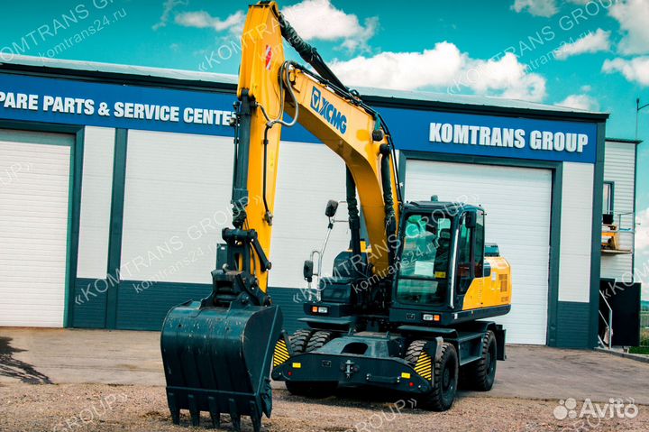 Колёсный экскаватор XCMG XE210WD, 2023