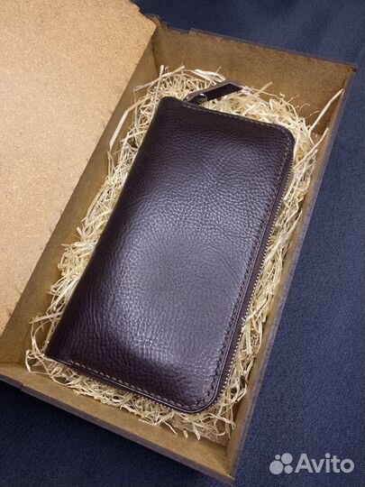 Мужской клатч из натуральной кожи