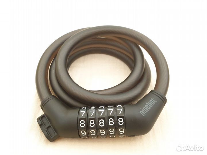 Фирменный противоугонный замок трос Ninebot 120 см
