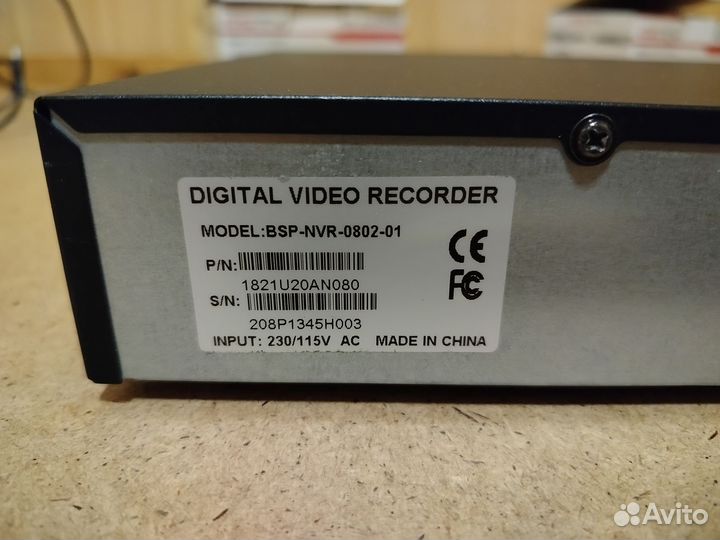 Видеорегистратор для видеонаблюдения, IP камеры