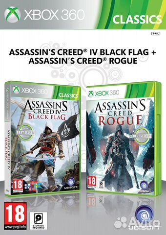 Игра Assassin's Creed Изгой (xbox360)