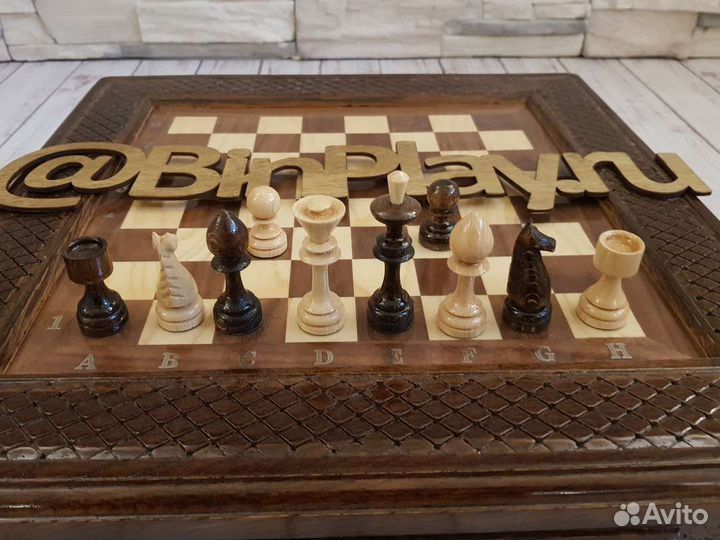 Шахматы ларец