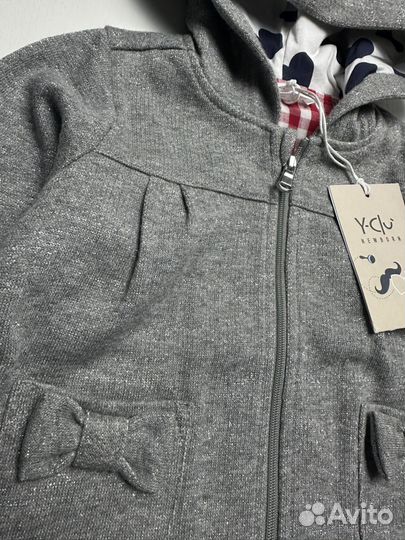 Толстовка для девочки 74 новая Италия