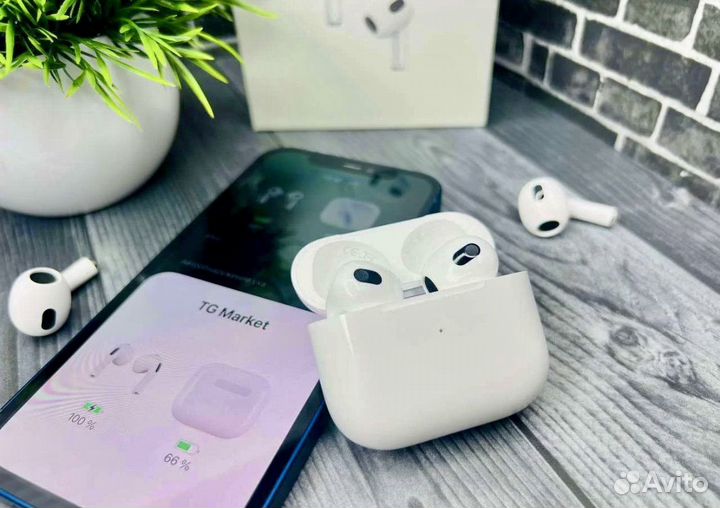 AirPods 3 поколения с гарантией