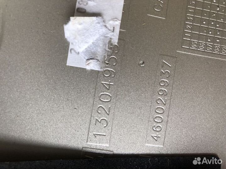 Накладка панели верхняя opel corsa D