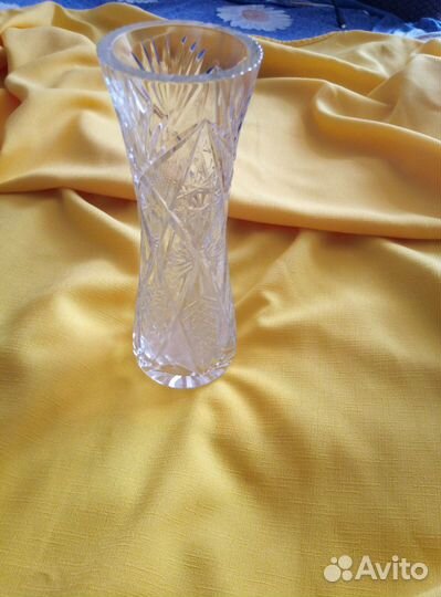 Хрустальная, вазочка СССР для цветочков